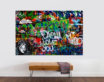 John Lennon ポップアート 額装品　肉筆水彩画　K013 il_340x270.4177655814_psmu.jpg