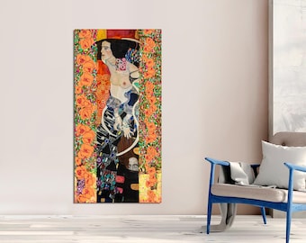 Gustav Klimt Judith Giclée Canvas Art Print, Ready to Hang