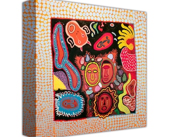 Yayoi Kusama 'my Eternal Soul' Canvas Print – Japanese Abstract