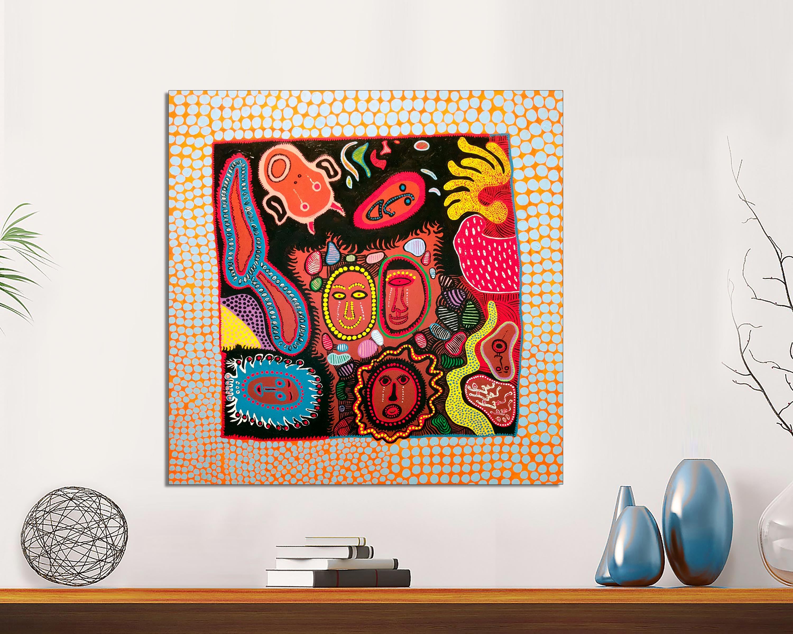 Yayoi Kusama 'my Eternal Soul' Canvas Print – Japanese Abstract