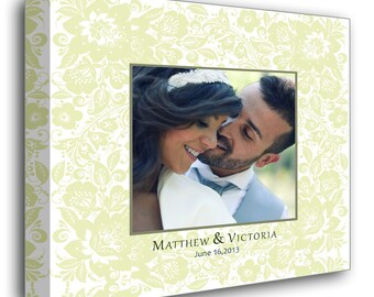 Wedding Guest book alternative with photo custom photo Wedding guestbook canvas, Modern wedding guest book, Wedding guestbook with photo