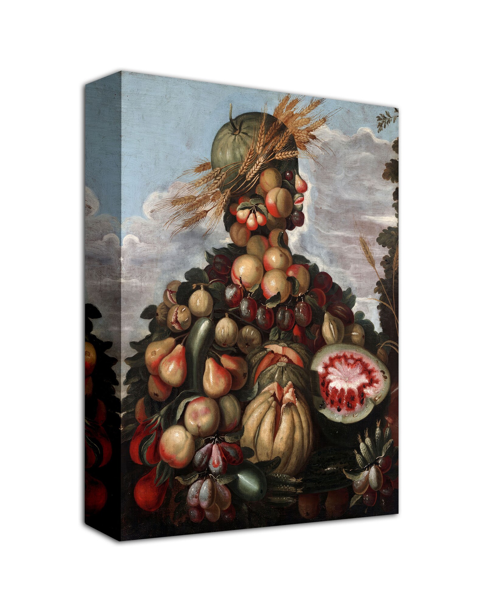 Giuseppe Arcimboldo Spring Portrait Canvas Print, Ready to Hang - Etsy