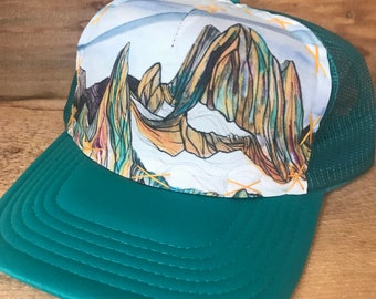 Large Trucker Hat Etsy