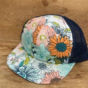 Tropic Flare Baby Trucker Hat Blowfish Designs image 1