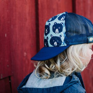 Boys mixed toddler Trucker hat designs by Blowfish Designs