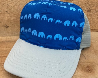 Elephant Echo mesh snapback Blowfish Designs Toddler Trucker hat