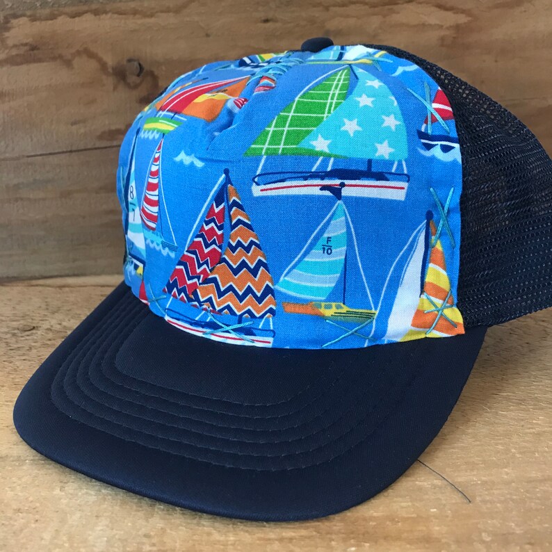 sailing trucker hat