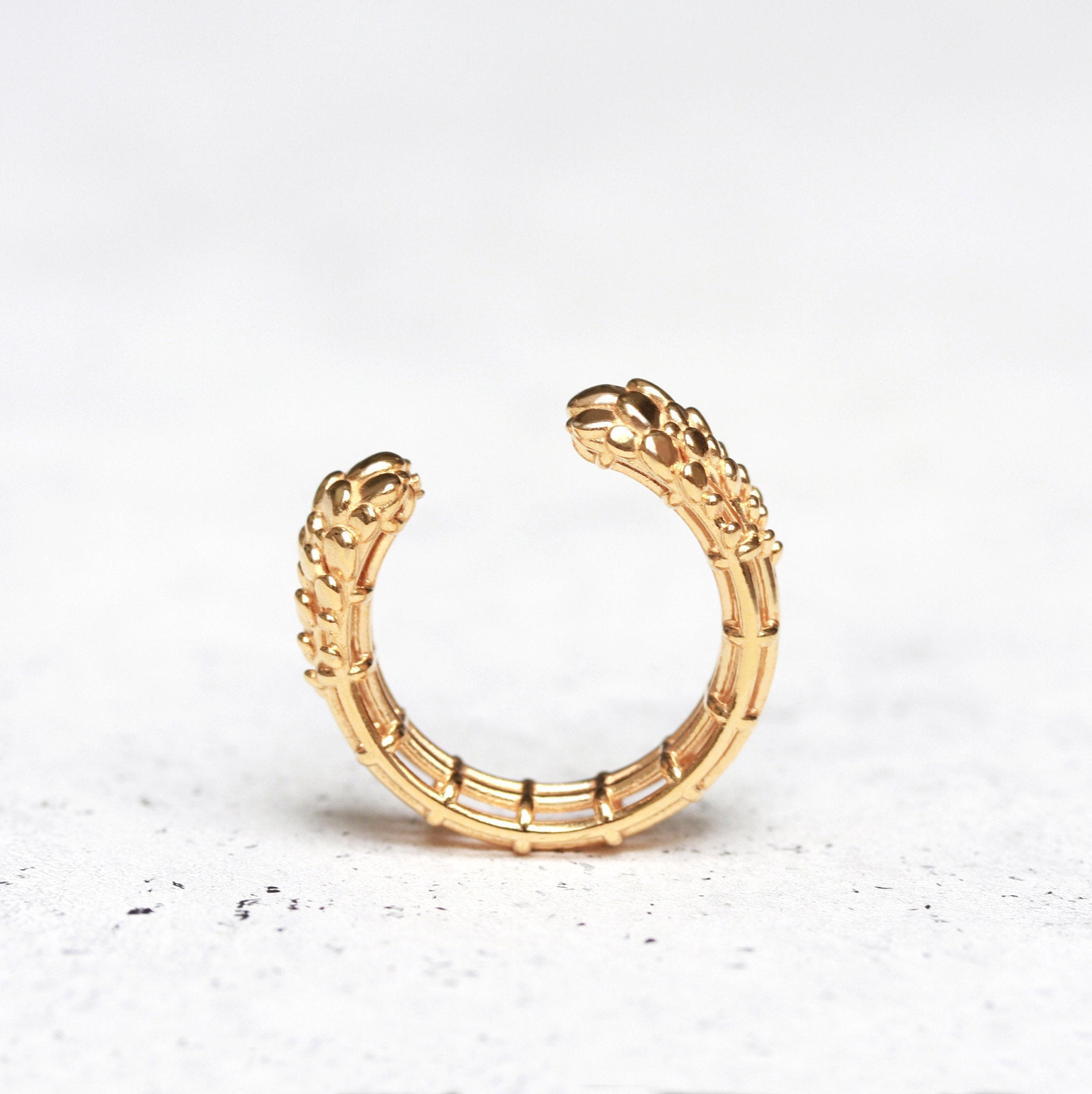 3d printed gold ring