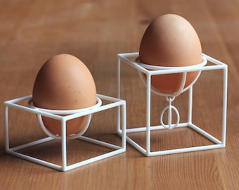 Cube egg cups (a set of two) - 3D printed