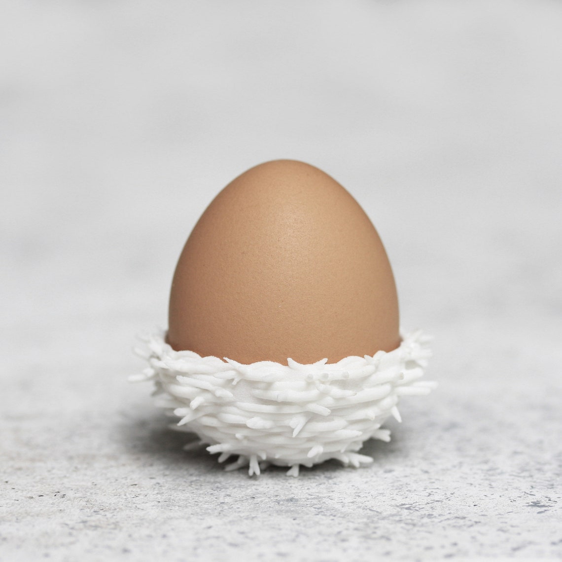 3D Printed Bird's Nest Egg Cup Etsy