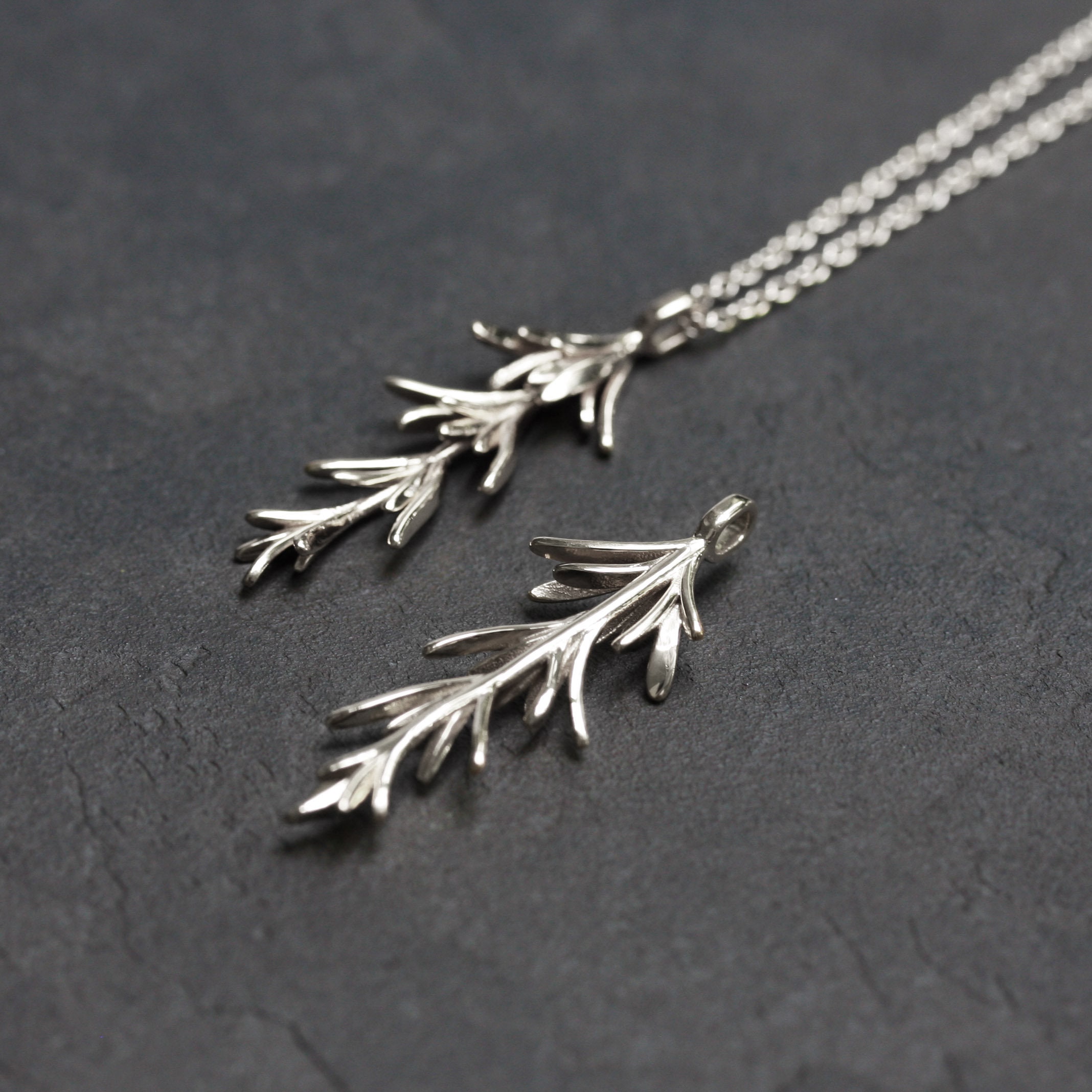 3D Printed Rosemary Pendant Etsy Canada