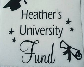 Baby Fund Box Frame Vinyl Sticker Decal Ribba ect