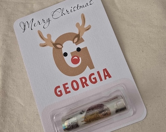 Personalised money holder card-christmas money gift-money holder gift-personalised-xmas money-kids-grandchildren money gift