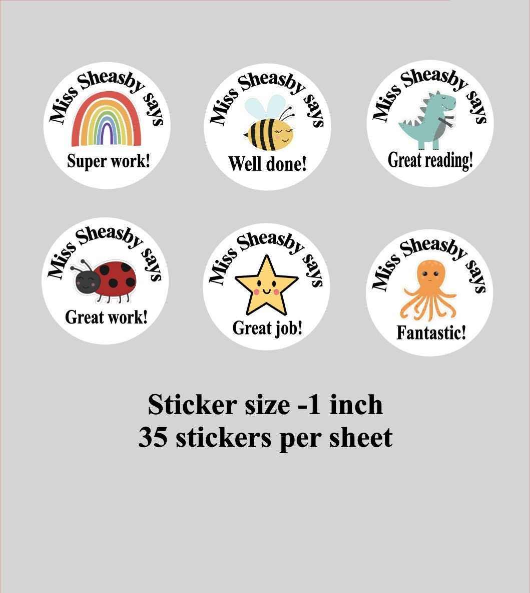 400 Pieces Summer Back to School Stickers Teacher Reward Stickers  Motivational Good Job Labels Stickers Beach Cute Stickers for Kids First  Day of