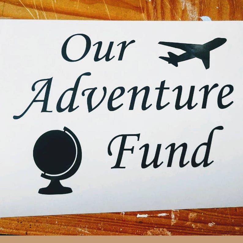 Baby Fund Box Frame Vinyl Sticker Decal Ribba ect
