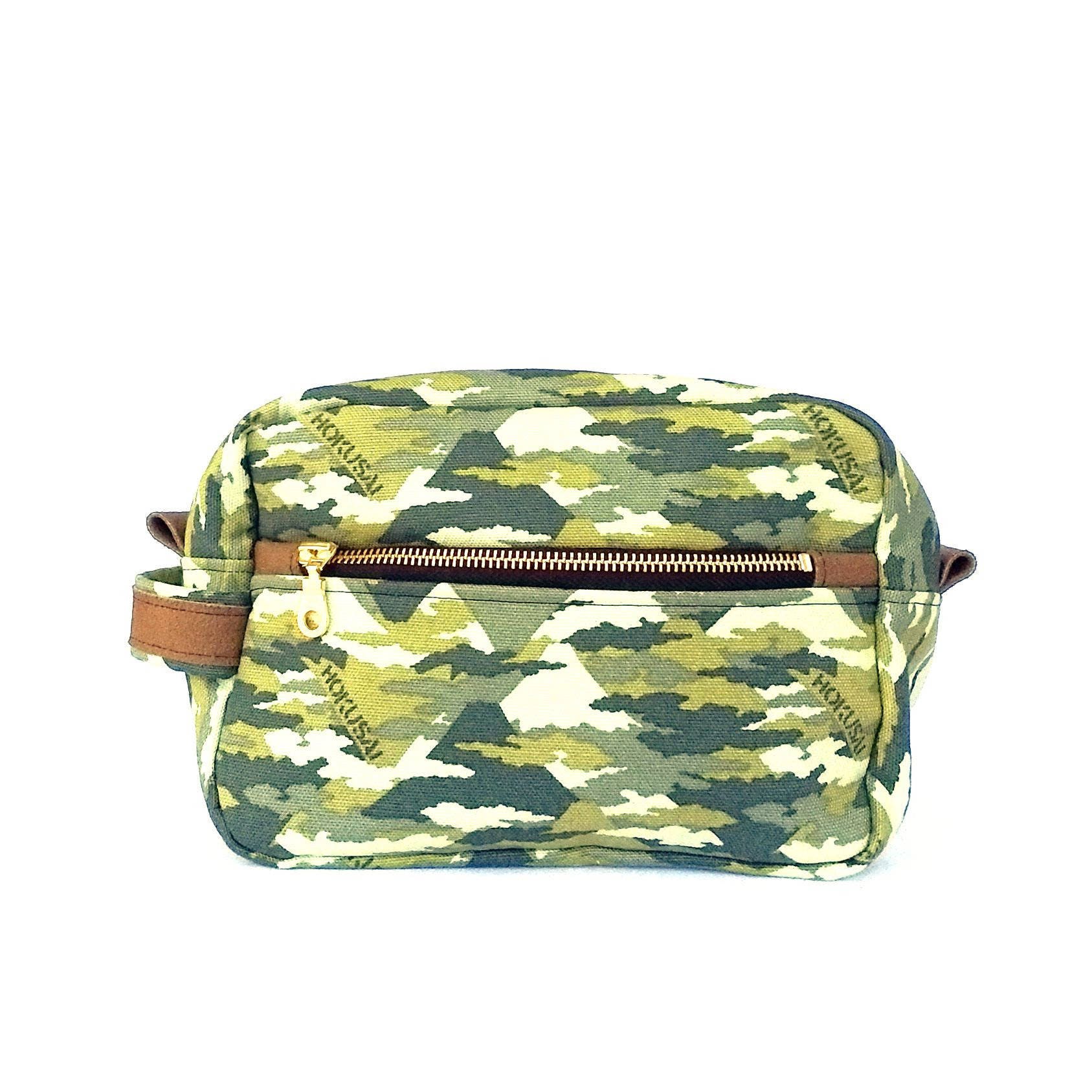 camo dopp kit