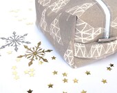 Toiletry Bag Canvas, Large Makeup Bag Box, Boxy Cosmetic Pouch, Travel Pouch, Dopp Kit Women, Travel Gift For Her, Wash Bag Waterproof Case