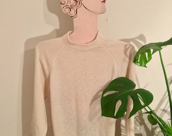 semi frozen yellow sweater