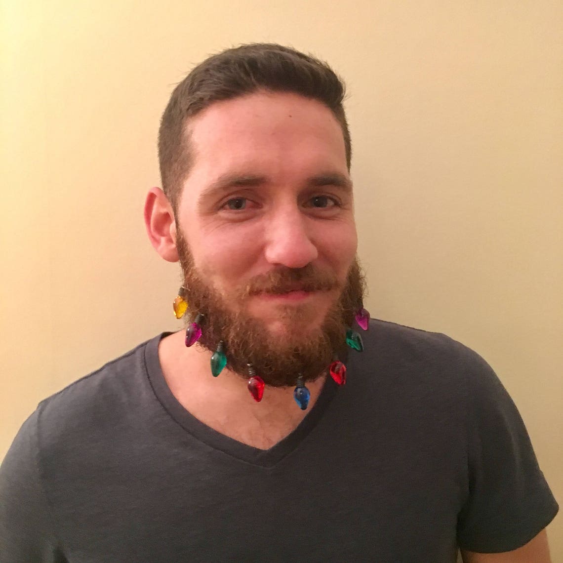 Beard Ornaments Beard Christmas Lights/baubles Jewellery Etsy UK