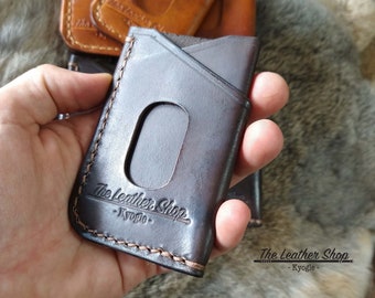Minimalist Front Pocket Leather Wallet