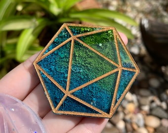 Blank D20 mold 1.8 inch, Silicone dice mold, Resin mold, Shiny mold, Resin craft, Silicone mold for resin, Dice mold, Dice lover mold,D20