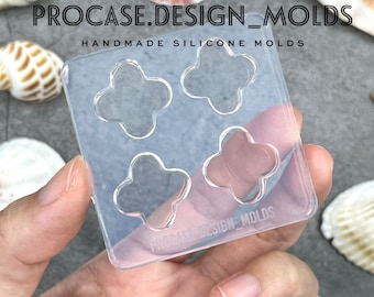 Stud earrings silicone Mold for Resin craft, Silicone mold for UV resin, earring mold, jewelry mold, stud earring mold, UV resin mold, DIY