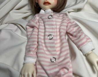 Pink stripes Sleeper jammies Ruby red siblies/PaolaR  dolls