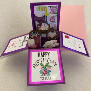 Carte d'anniversaire spa