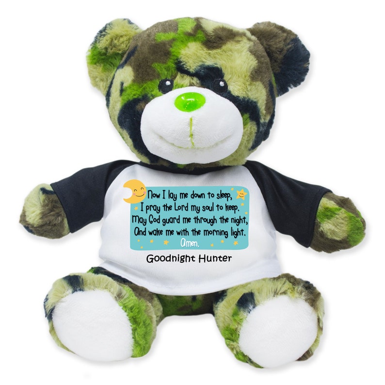 Bedtime Prayer Teddy Bears Many Unique Colors and Patterns Click to See