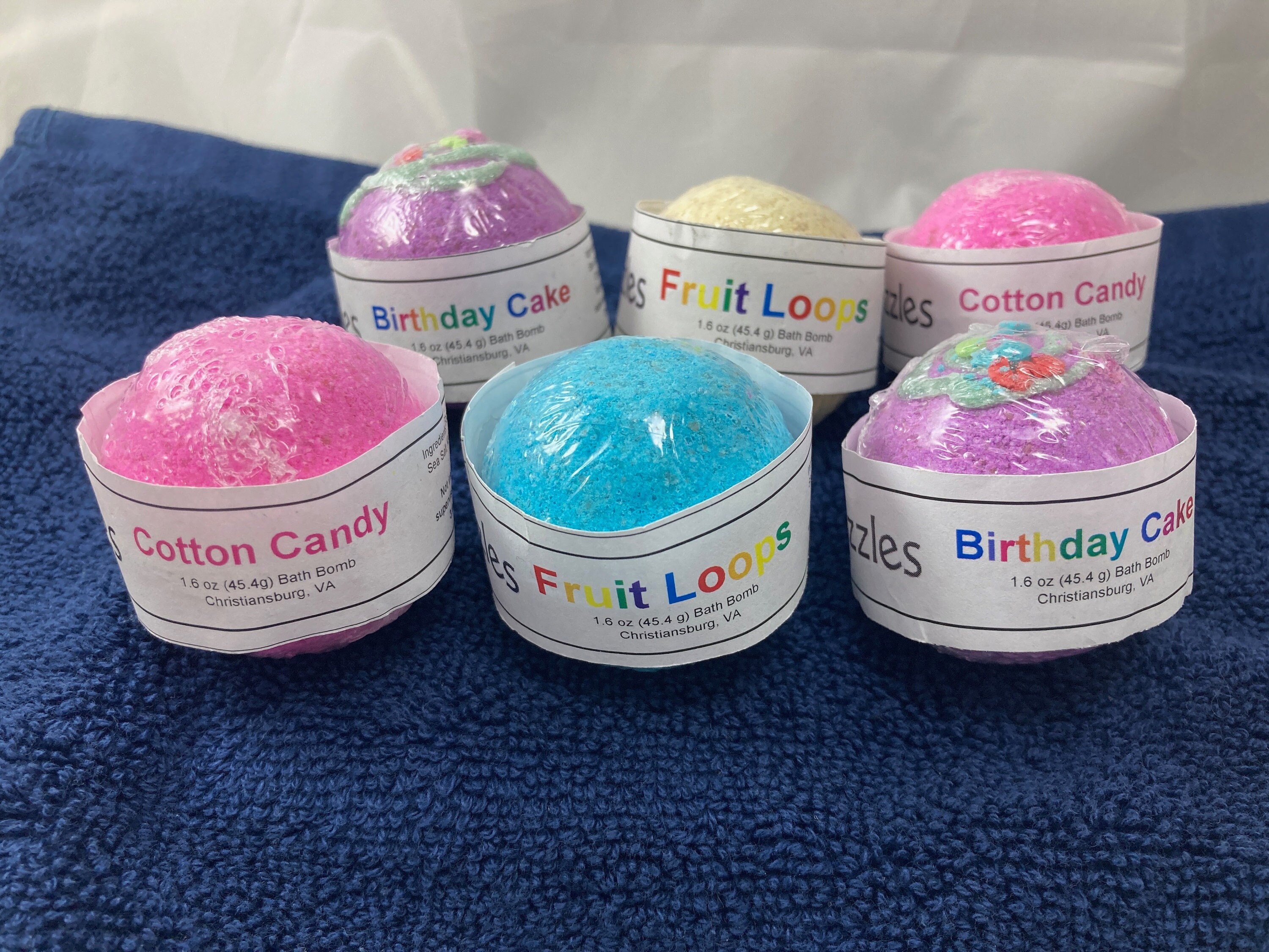 Fruity Loops - Mini Bath Bombs - Old Town Soap Co.