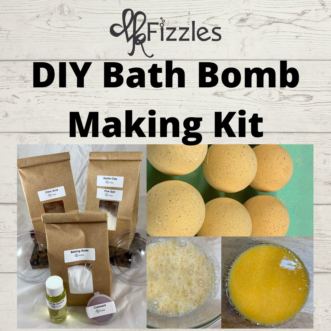 Make Your Own Bath Bomb Kit Bath Bomb Making Kit DIY Craft Kit for Kids Bath Bomb Gift Set for