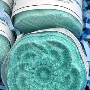 Eucalyptus Spearmint with Menthol Shower Melt Fresh, Clean Scented Shower At Home Spa Kit Spa Gifts Under 5 Bath Bombs for Shower image 9