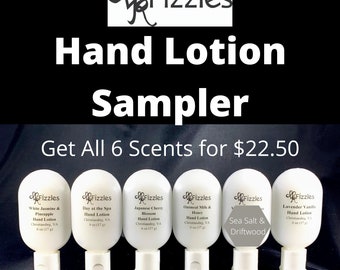 Mini Hand Lotion Sampler Gift Set | Small Hand Lotion for Purse | Gifts for Her | Gift Ideas for Mom