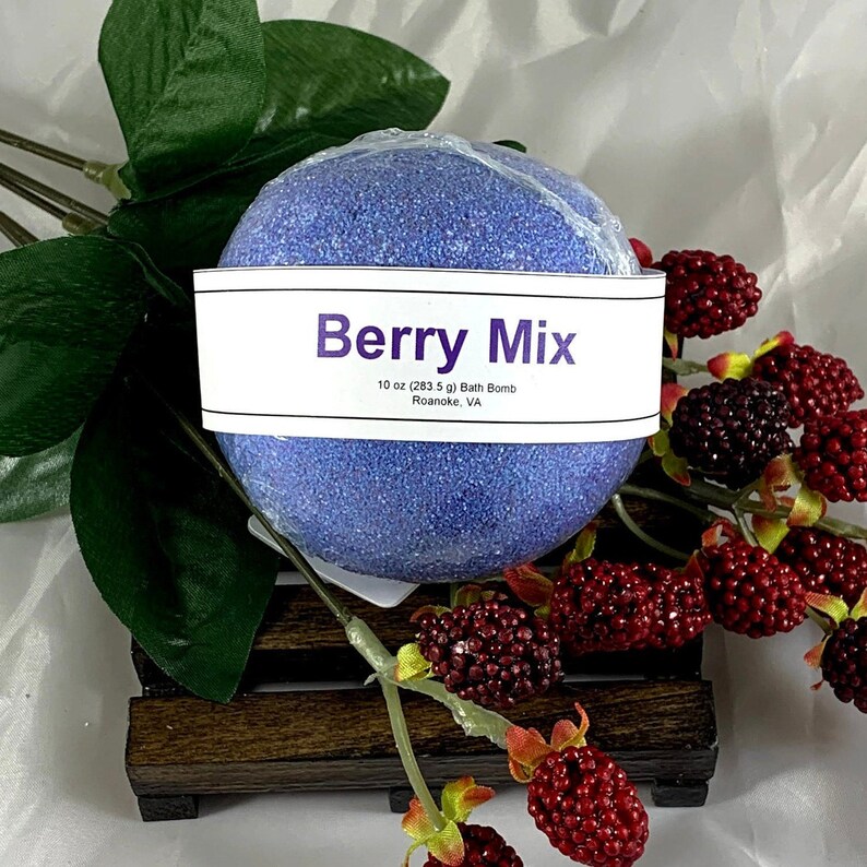 Berry Mix Scented Bath Bomb Fun Bath Bombs for Kids Self - Etsy UK