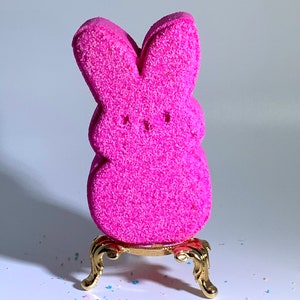 6 Pack Assorted Easter Peeps Bunny Bath Bombs Peeps Marshmallow Bunny Bath Bombs Easter Basket Stuffers for Kids Teen Easter Ideas image 10