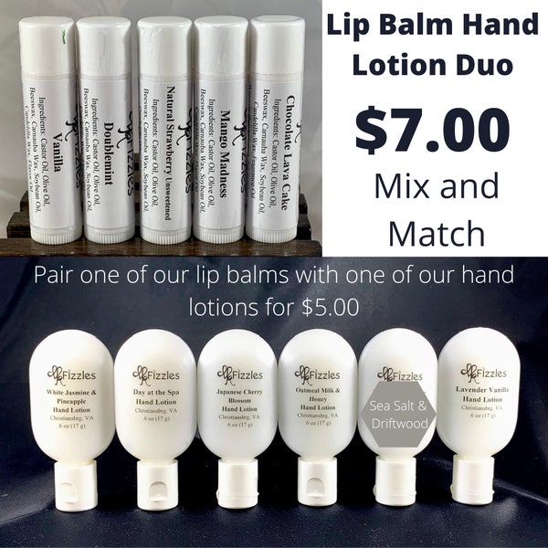 Lip Balm Gift Set Etsy