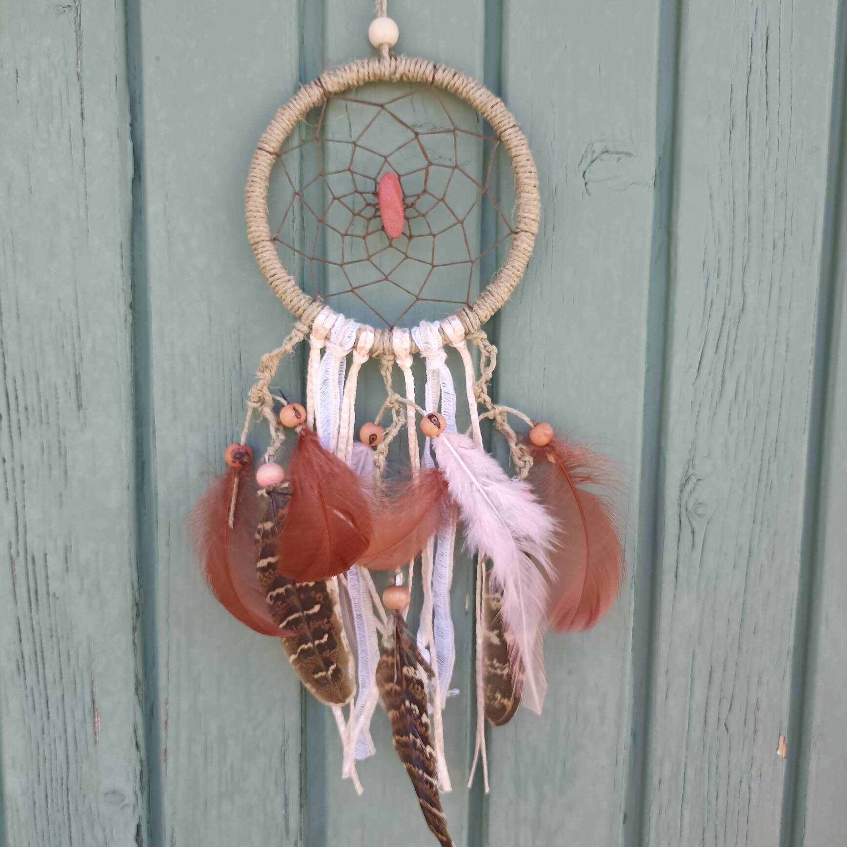 Magnifique Attrape Rêve 10 cm de Diamètre