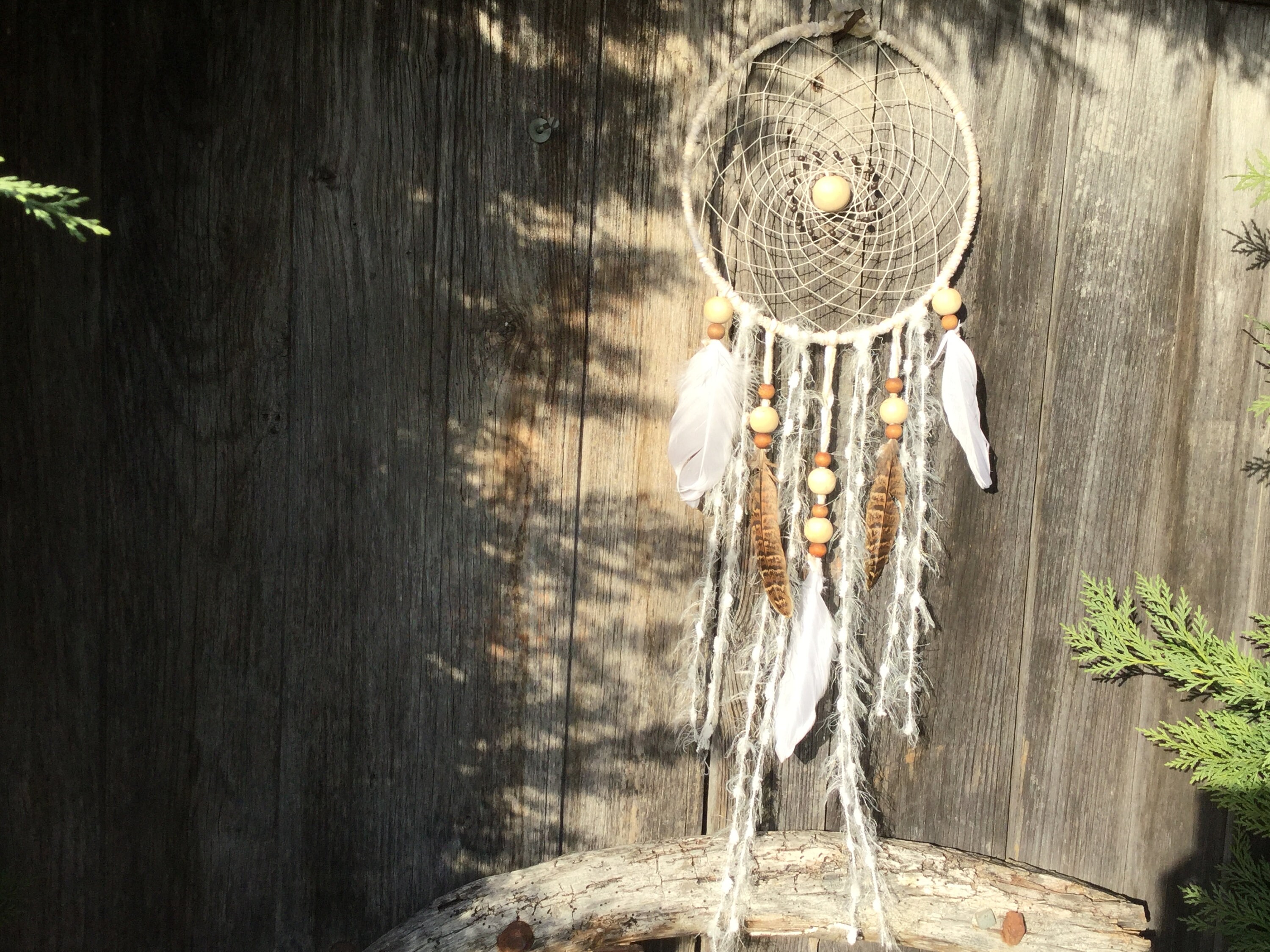 Attrape Rêve Bohème Chic de 25 cm Diamètre