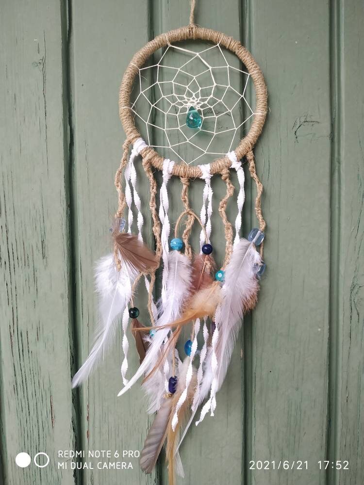 Magnifique Attrape Rêve 10 cm de Diamètre