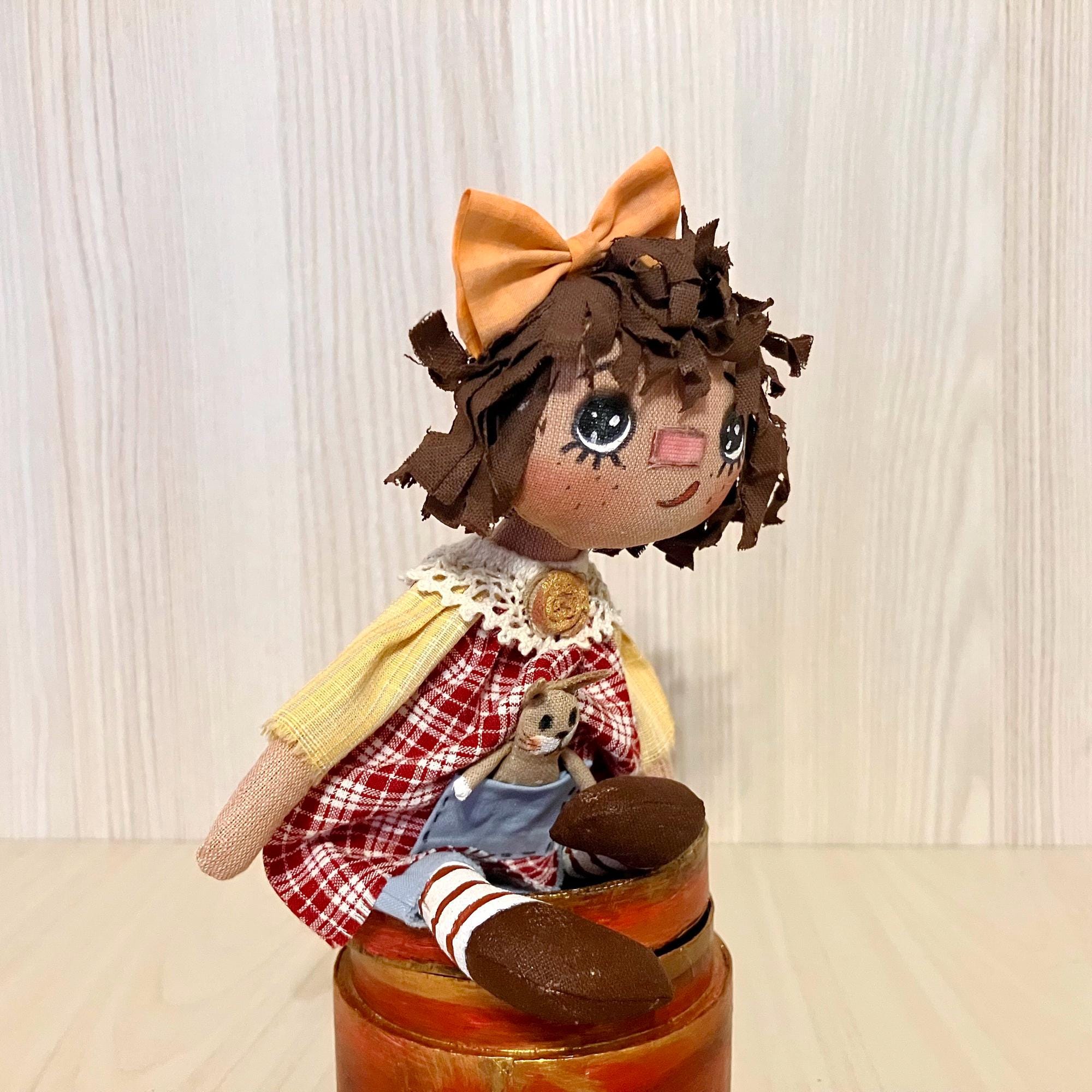 Original raggedy ann doll - Etsy 日本
