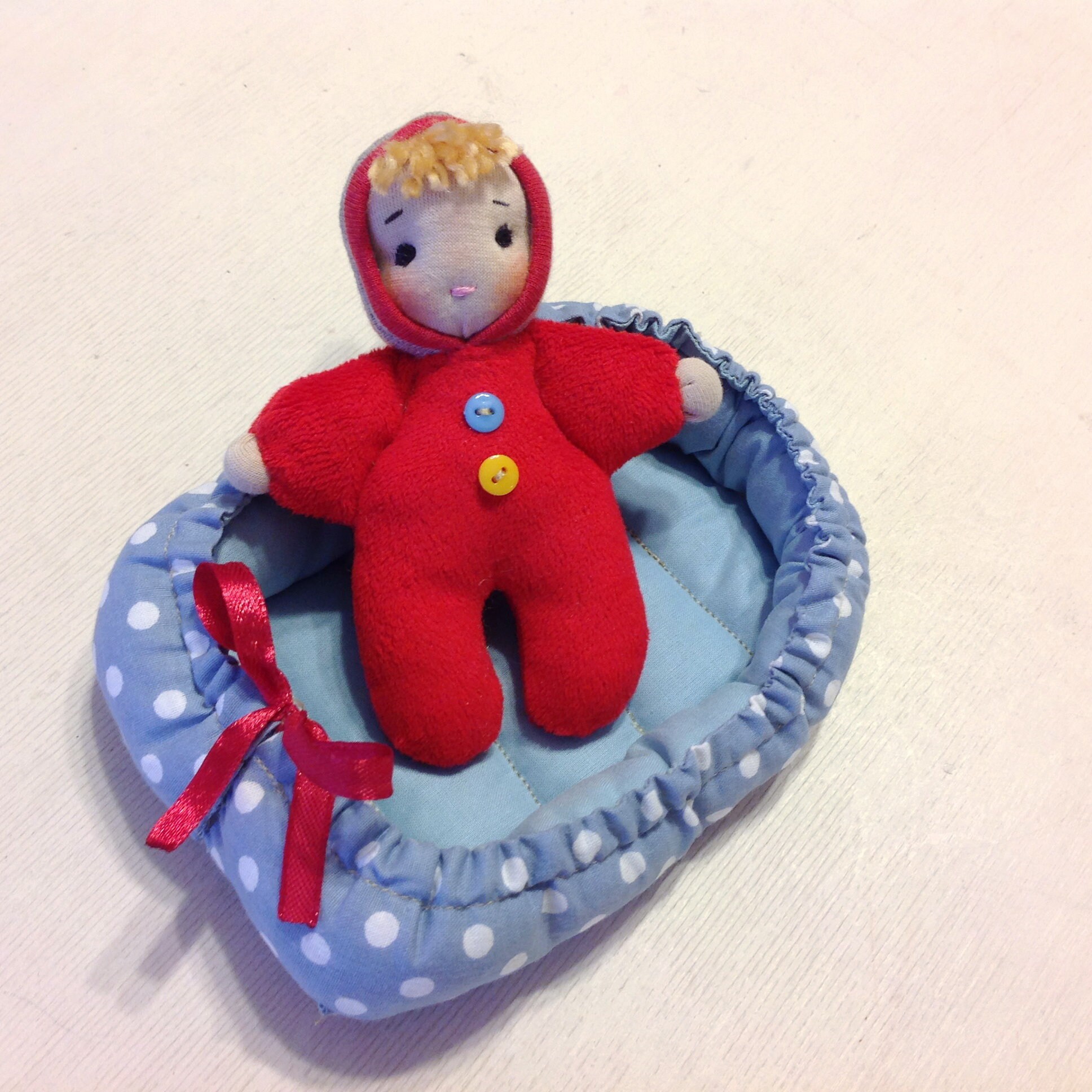Tiny Doll in Sleeping Bag Sewing Pattern & Tutorial PDF Mini Etsy