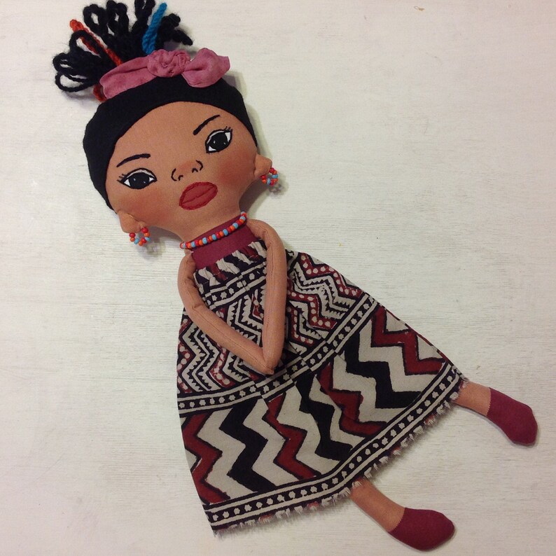 black cloth dolls