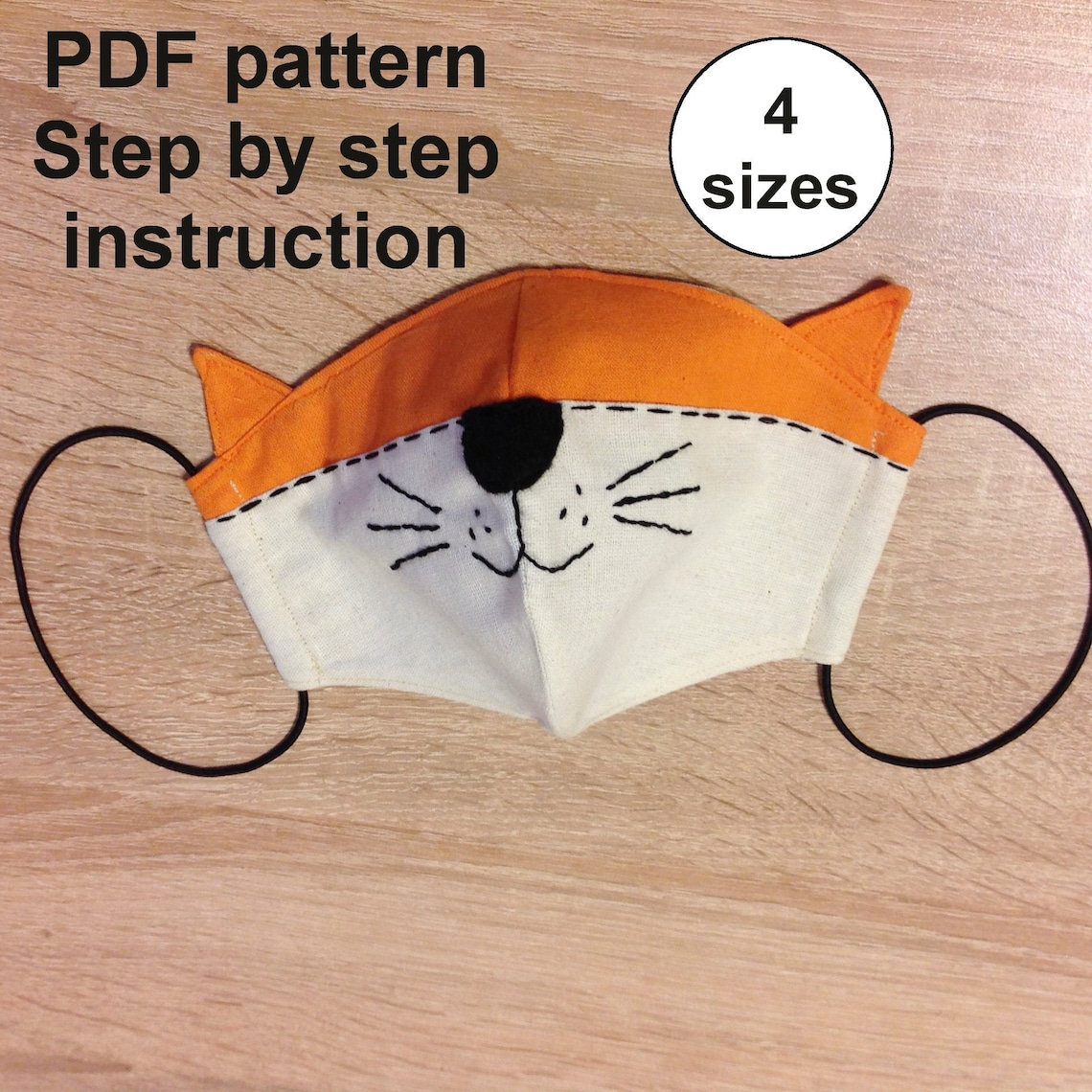 Printable Kids Face Mask Pattern Pdf