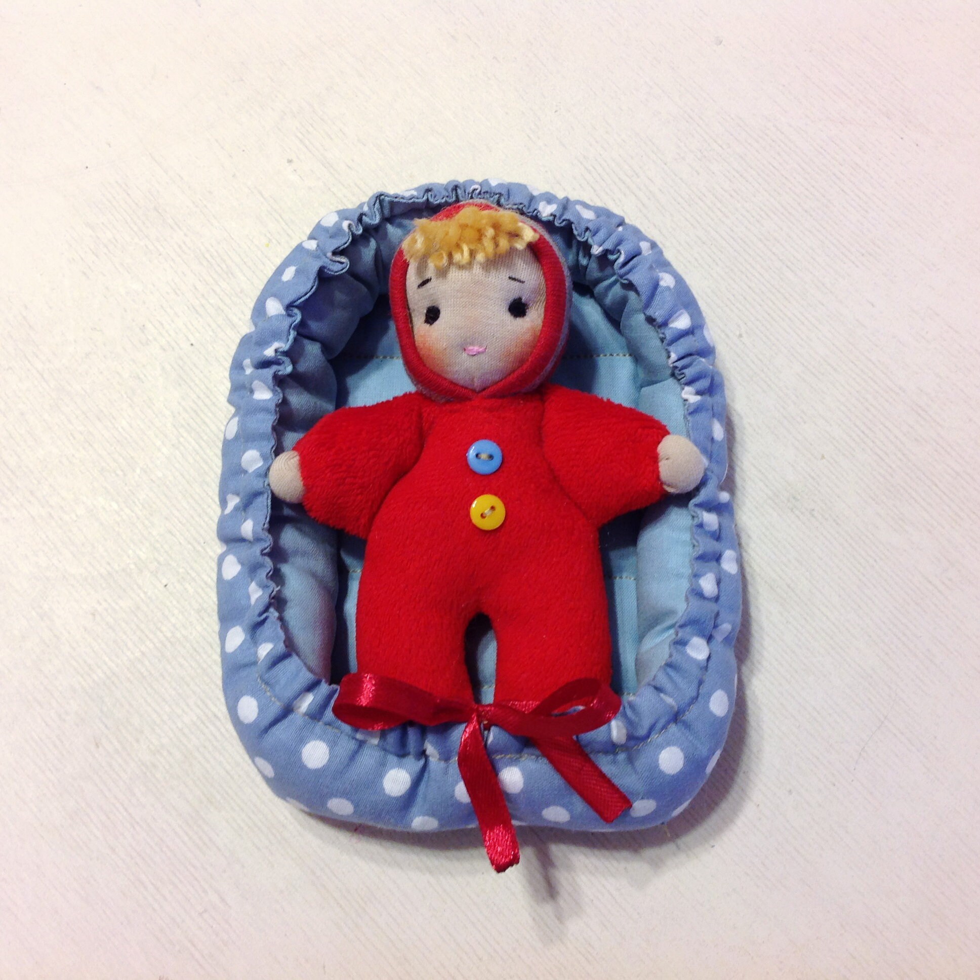 Tiny Doll in Sleeping Bag Sewing Pattern & Tutorial PDF Mini Etsy