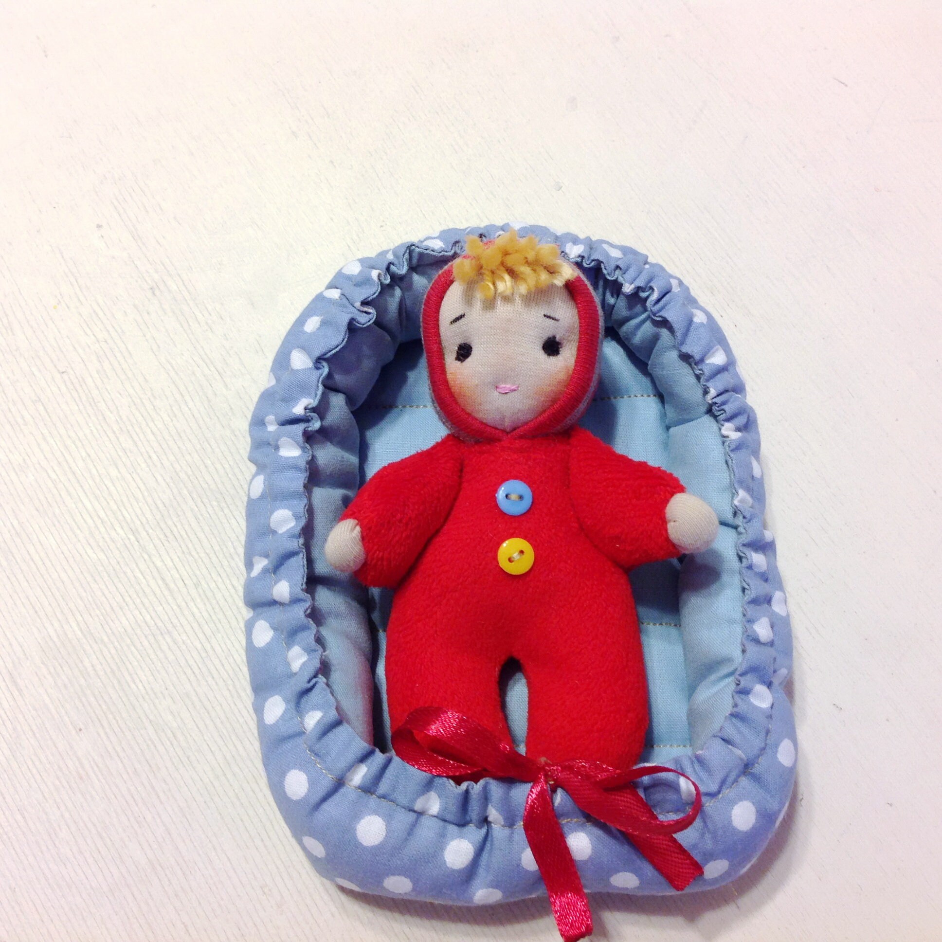 Tiny Doll in Sleeping Bag Sewing Pattern & Tutorial PDF Mini Etsy