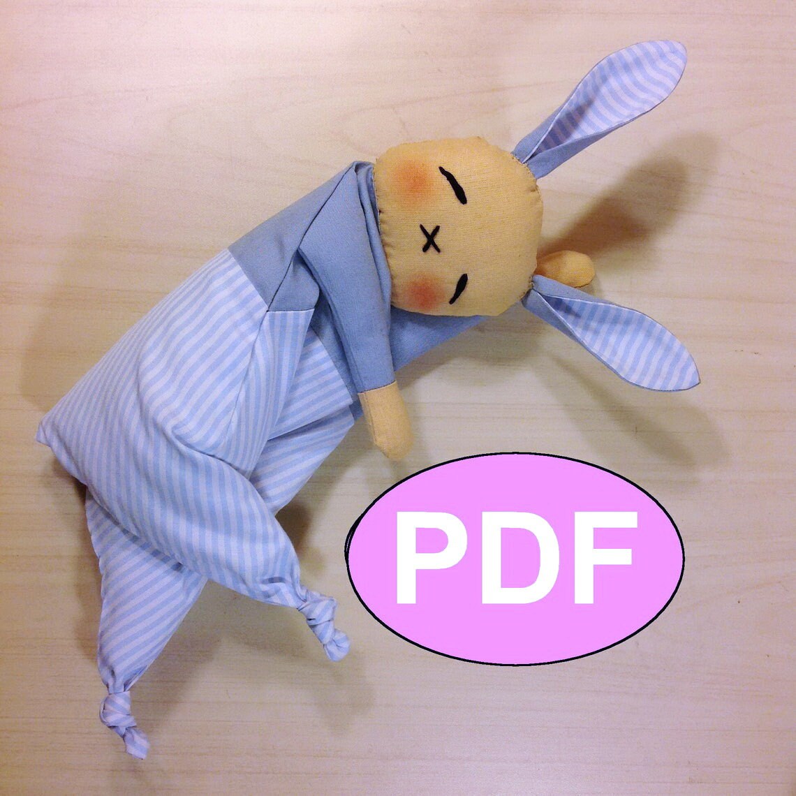 Baby Lovey Pattern Bunny Sewing Pattern Bunny Pattern Waldorf Etsy Canada