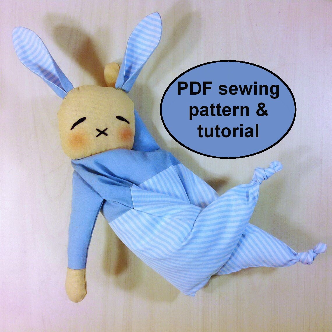 Baby Lovey Pattern Bunny Sewing Pattern Bunny Pattern Waldorf Etsy Canada