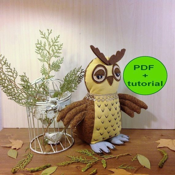diy owl plush