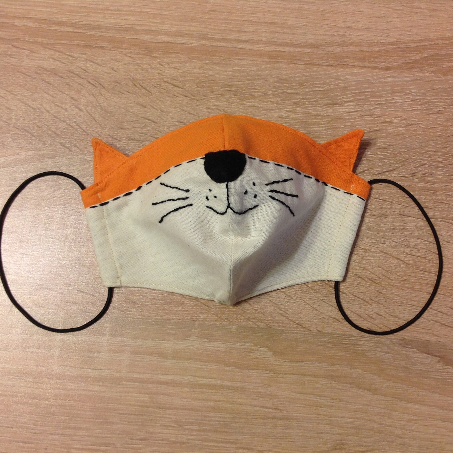 Child Face Mask Pattern PDF Facemask Pattern Fox 3D Kids Adult Etsy