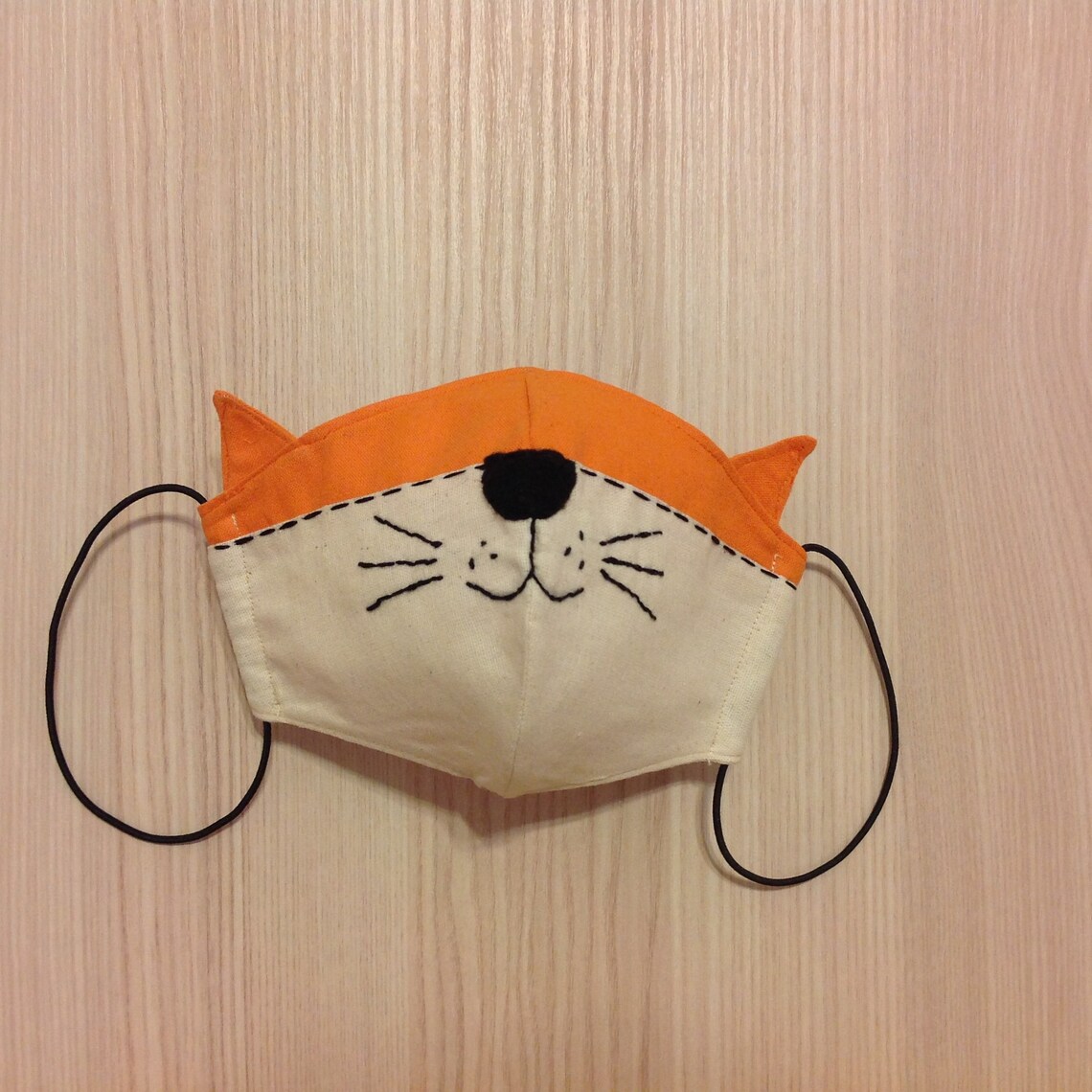 Child Face Mask Pattern PDF Facemask Pattern Fox 3D Kids Adult Etsy